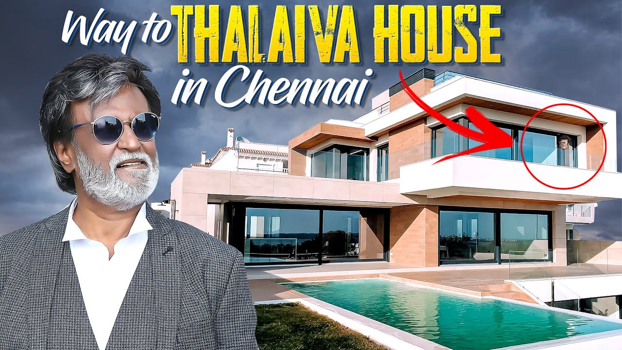 Tamil Actors Houses Rajinikanth House