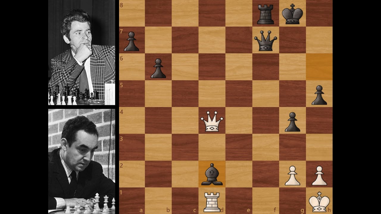 Победа Спасского над Таймановым, 11-й тур чемпионата СССР 1973 года.