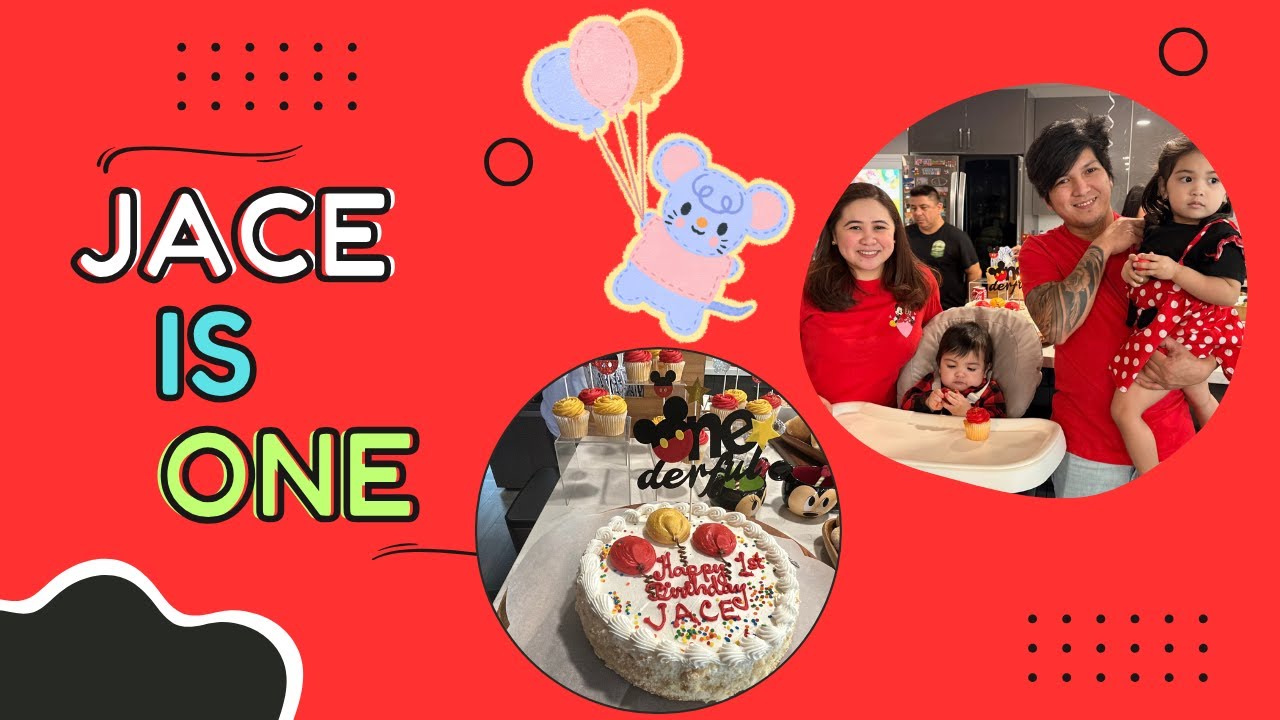 Jace’s 1st Birthday Party | Mickey Mouse Theme | Family Celebration