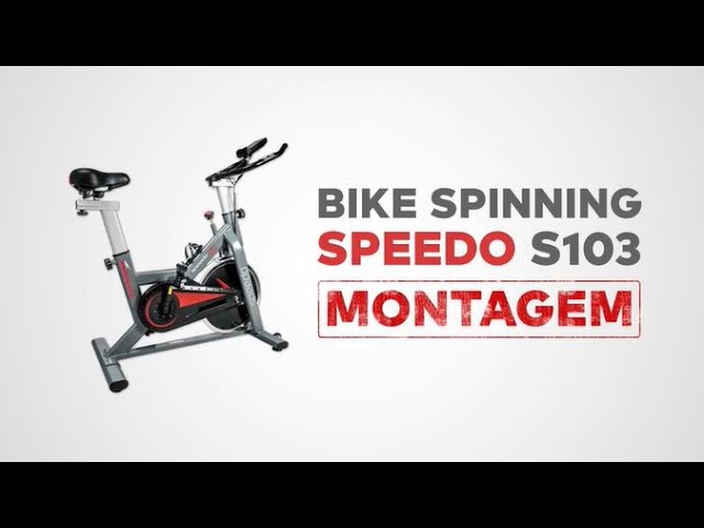 Bicicleta Spinning Speedo S103 com Conexão Bluetooth - Casa do Fitness