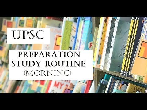 Study routine - UPSC Preparation - YouTube