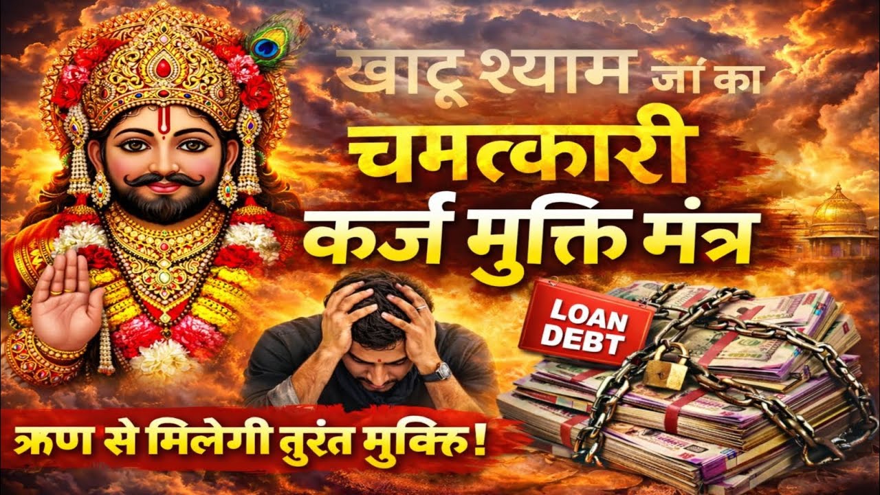 खाटू श्याम जी का चमत्कारी कर्ज मुक्ति मंत्र | आर्थिक संकट से मुक्ति उपाय | khatu shyam | Shyam Baba 