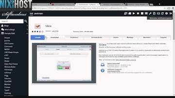 Installing Silex with Softaculous in cPanel