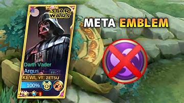 BYE ASSASSIN EMBLEM! THIS ARGUS NEW MARKSMAN EMBLEM IS THE SECRET META! 🔥 ARGUS BEST EMBLEM SET MLBB
