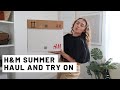 H&M Haul And Try On | New In Summer 2020