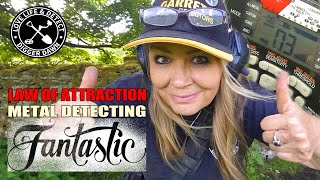 Fantastic Metal Detecting Hunt - Do you believe in the Law of Attraction? I Garrett AT Max