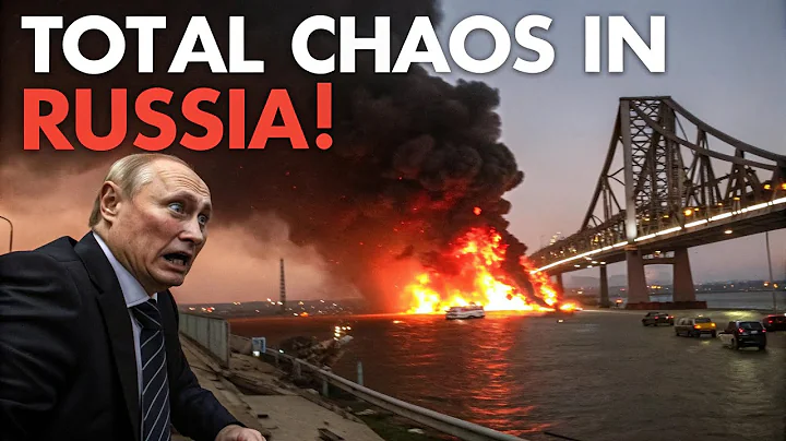 “Total Chaos in Russia! Massive Blast Destroys Crimea Bridge!”