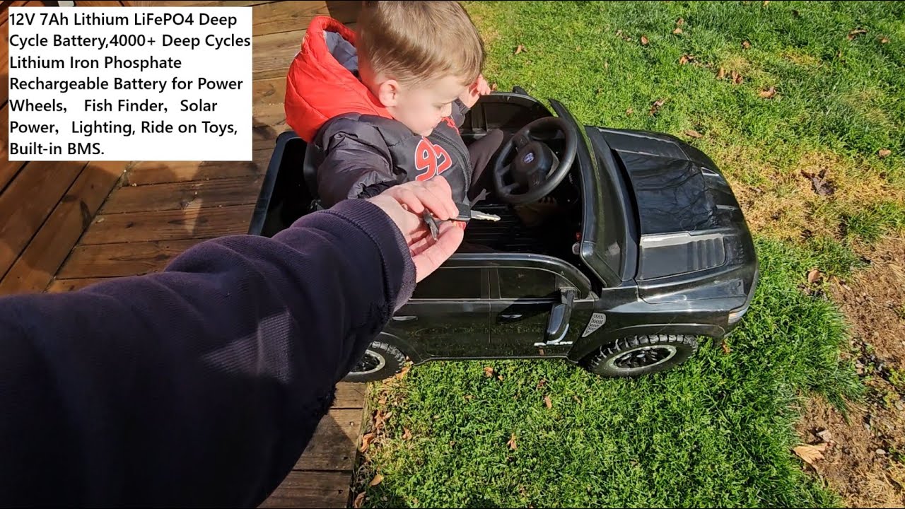 Change a Ride On Toy RC Car or Truck Battery in Less than 10