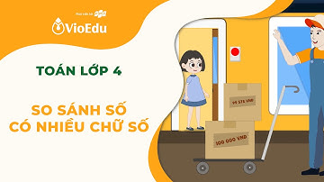 Toán Lớp 4 | Học Cách So Sánh Số Có Nhiều Chữ Số | VioEdu TV