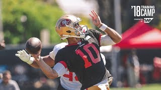 Camp Highlights: The Top Plays from the 49ers Seventh Training Camp Practice