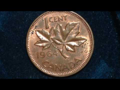 1964 Canada One Cent (Mintage 484.7 Million!)