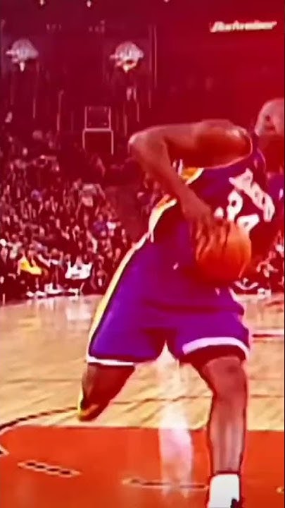Шакил О'нил!!!! 🤯🤯🤯🤯🤯🤯😱😱😱😱😱 #basketball #nba #баскетбол #данк - YouTube