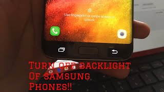 Turn of the backlight button of Any Samsung devices!!!No root screenshot 4