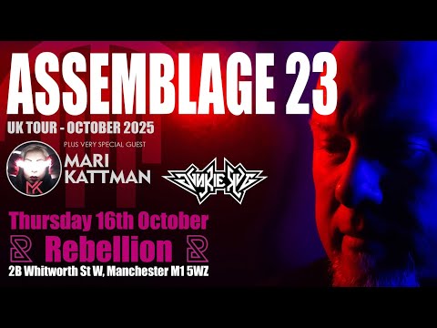 Assemblage 23 Live Manchester The Rebellion 16 10 25 W Junkie Kut Mari Kattman