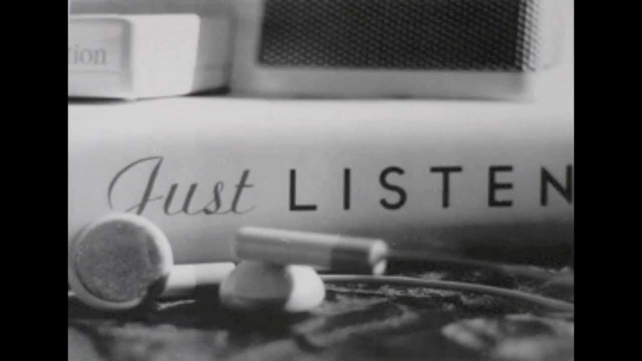 Just listen to the music. Just listen.