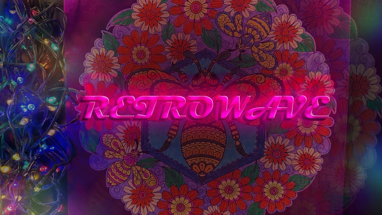 Synthwave Instruments Drawing Synthwave music. Retro playlist with easy drawing. - YouTube