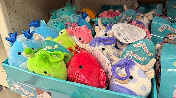 #TARGET SQUISHMALLOWS 2024 NEW RELEASES! SQUISHMALLOW CLIPS AND EASTER SQUISH FINDS 🐣
