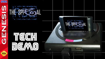 Mega Drive / Genesis Tech Demo - The Spiral - Mega Sg Pixel Perfect vs Dither Blending & HQ2X Shader
