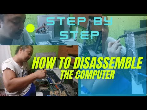 Video: Paano Mag-disassemble Ng Isang Computer