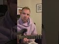 Benny jones playing guitar over drymyeyes  play