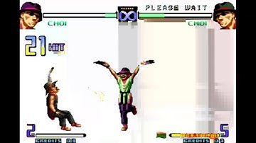 the king of fighters 2002 Choi 40