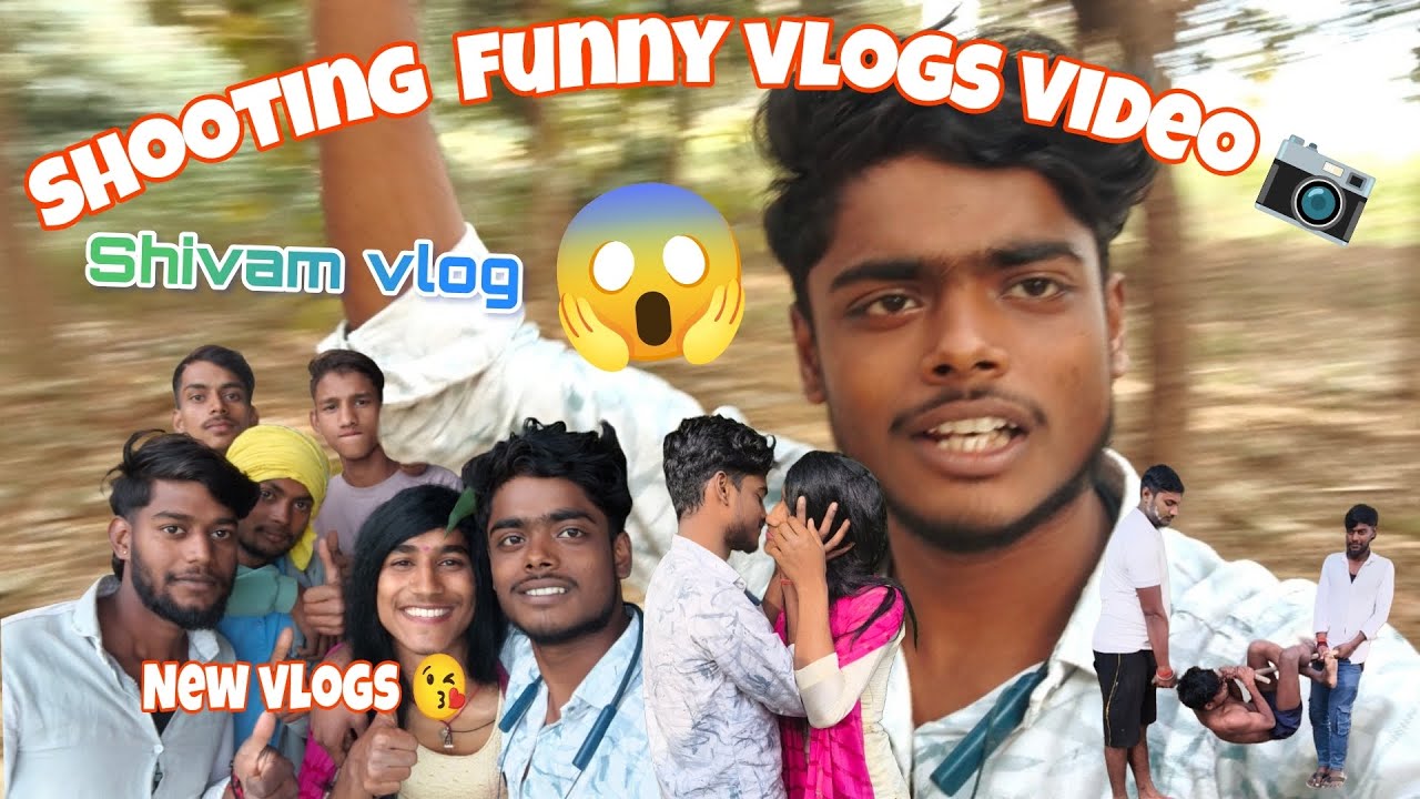 Shooting time funny vlogs video 📷 😱