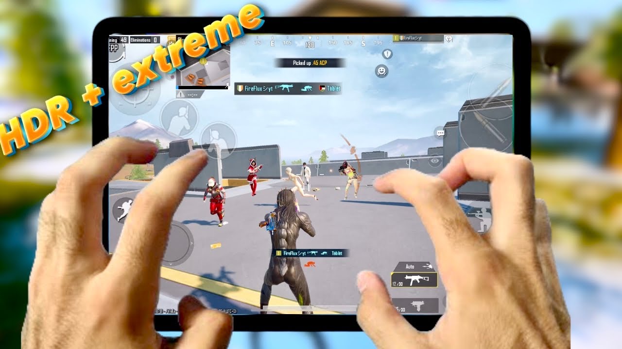 iPad Mini 6 HANDCAM 🔥 Pubg Test/ Gameplay/ Gyro/ 5 Fingers claw ️ FHD+ ...