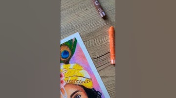 Drawing of Sumedh Mudgalkar As Krishna from RadhaKrishna  Tv #youtubeshorts #shorts@sumedhmudgalkar