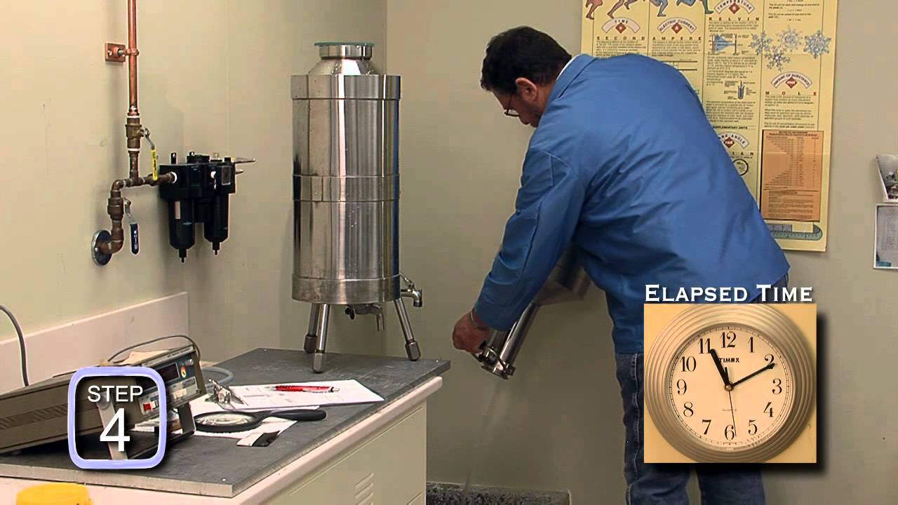 SOP 18/19 Calibration of Open Neck Field Standard Test Measures