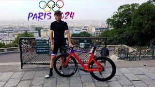 JO PARIS 2024 - Le parcours de l'épreuve de cyclisme reconnu par Steve Chainel