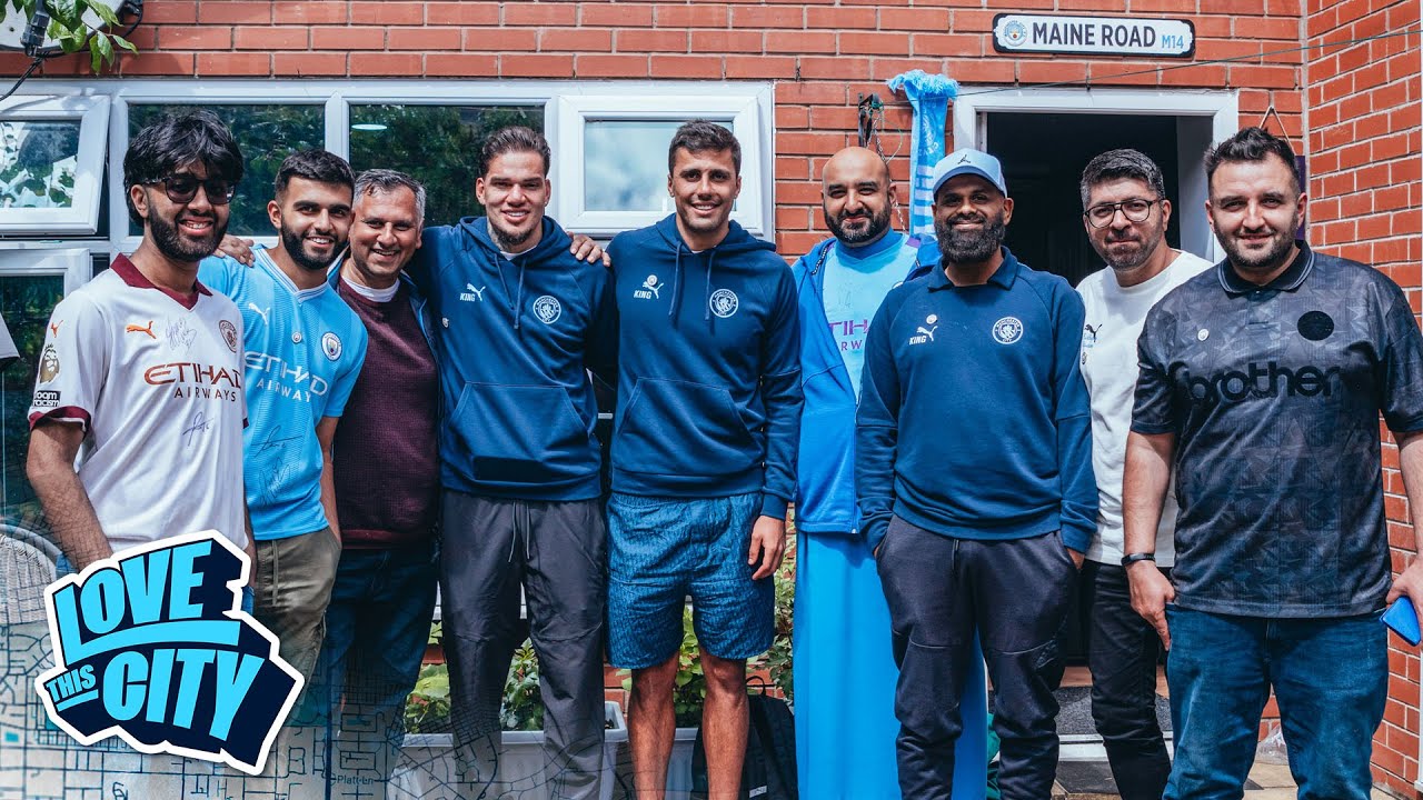 Players surprise lifelong fans in Manchester | LOVE THIS CITY!