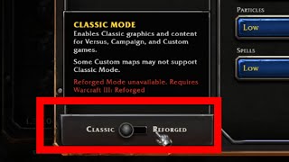 Difference between Reforged and Classic (ROC/TFT)