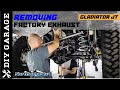 Gladiator jt how to remove factory exhaust catback  northridge4x4