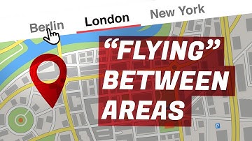 "Flying" with Open User Map WordPress Plugin