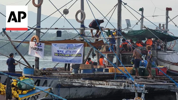 About 100 Filipino activists and fishermen sail on wooden boats to disputed shoal guarded by China - DayDayNews