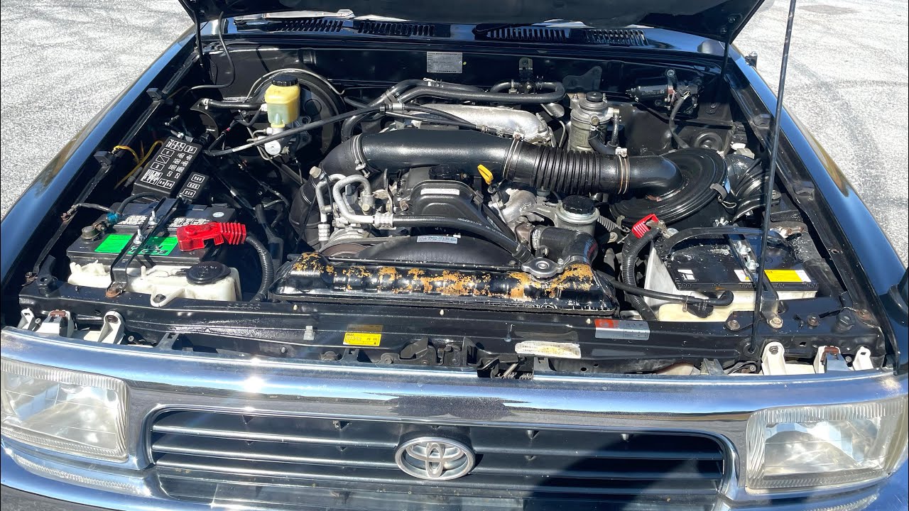 1994 Toyota Hilux Surf KZN130 SSR-X - TURBO DIESEL - JDM - ENGINE - YouTube