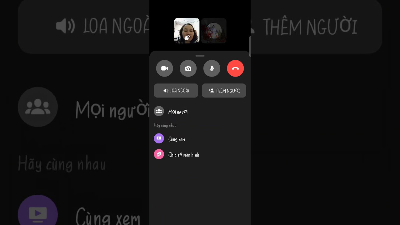 cách chia sẻ màn hình cuộc gọi messenger - YouTube