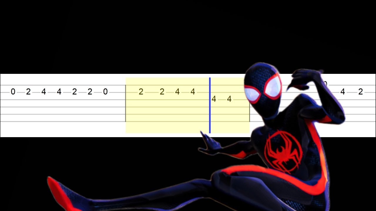 Guitar Spider-Man: Across The Spider Verse