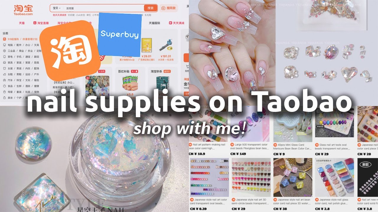 Shop With Me For Nail Supplies On Taobao SO MANY Pretty Charms shop-with-me-for-nail-supplies-on-taobao-so-many-pretty-charms