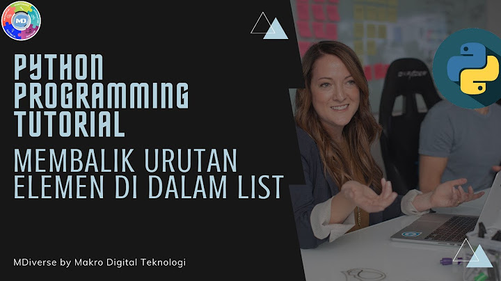 Bagaimana Anda membalik angka tanpa membalik dengan python?