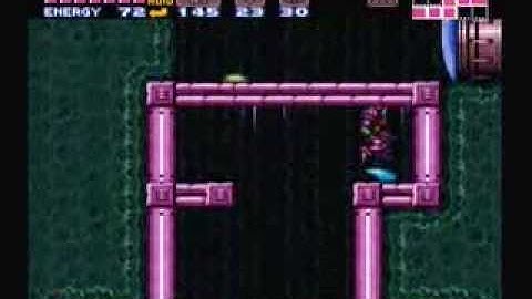 Super Metroid: Not So Frame Perfect Springball Clip
