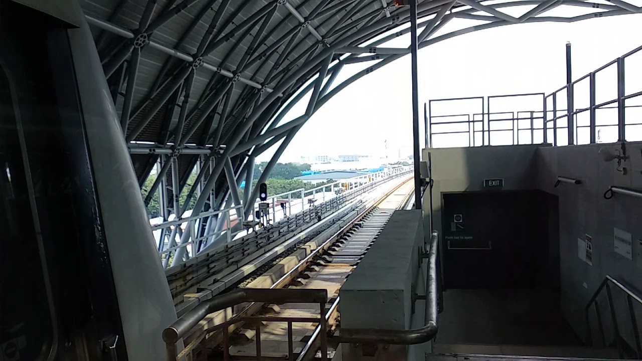 [SMRT Trains] Kawasaki Heavy Industries C751B EMU - Departing Tuas West ...