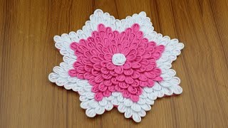 SUPERB DOORMATS MAKING IDEA - HOW TO MAKE DOORMATS USING JUTE & COLOR FABRIC - DIY HANDMADE DOORMAT