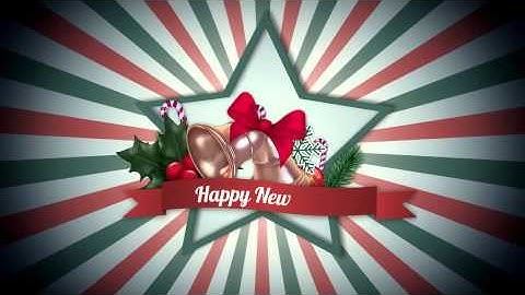 After Effects Templates & Project file - Retro Holidays Intro