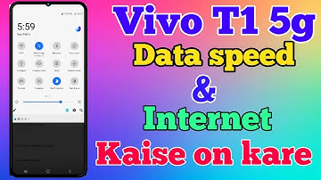 Vivo T1 5g Phone Me Data Speed Setting Kaise On Kare // How To Data Speed Setting On Vivo T1 5g