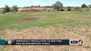 Emergency resolution introduced to allocate $2M to restore parks in Albuquerque