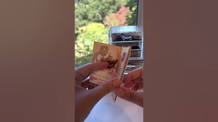 Zine making example - Air travel