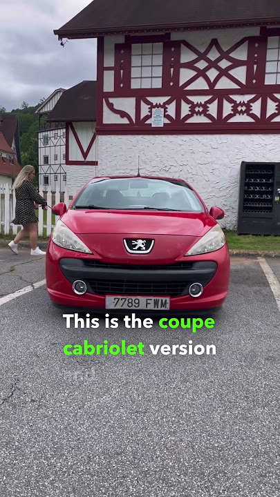 Peugeot 207 CC - In The USA!!! #Shorts