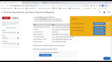 Perform Foundational Data, ML, and AI Tasks in Google Cloud: Challenge Lab | GSP323