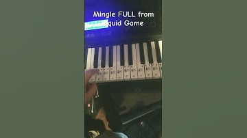 Mingle FULL from Squid Game. #mingle #piano #tutorial #squidgame #squidgamesong
